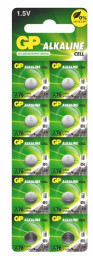 Батарейка GP G13/A76 (LR44)  BL10