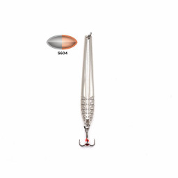 Блесна вертикальная Namazu Lizard размер 80 мм, вес 10 г, цвет S604