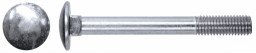 Болт М8*60 мебельный, с полукруглой головкой DIN603