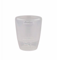 Горшок DECO TWIN 2,5 л прозрачный