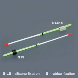 Кивок лавсановый двойной на силиконе NOD S-LS15 (120 мм, жёсткость 0,35) Helios