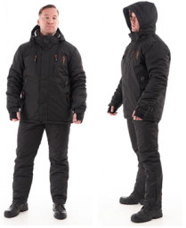 Костюм зимний мужской Горнолыжный черный Taygerr