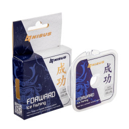 Леска FORWARD ICE FISHING 0,165mm/50m Nylon Transparent (N-FIF-0.165-50) Nisus