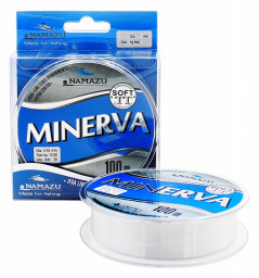 Леска Namazu Minerva, L-100 м, d-0,25 мм, test-5,2 кг, прозрачная