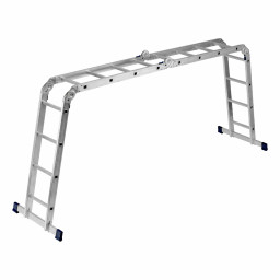 Лестница шарнирная алюминиевая, 4 х 4 ступени, Сибртех