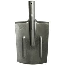 Лопата штыковая рельсовая сталь прямоугольная