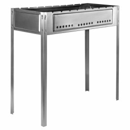 Мангал с ребрами жесткости 700 х 300 х 700 мм, Camping Palisad