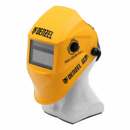 Маска сварщика DENZEL F6 см окно 93х43