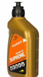 Масло моторное минеральное 4-тактное PATRIOT SUPRЕМЕ НD SАЕ 30 4Т, 0,946л ( носик )