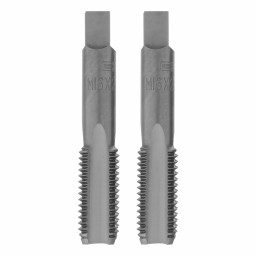 Метчик ручной М16 х 2 мм, комплект из 2 шт Сибртех