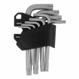 Набор ключей имбусовых Torx-Tempered, TT10-50, CrV, 9 шт. Сибртех