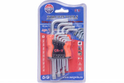 Набор ключей TORGWIN TORX T10-T50, 9 предметов  Cr-V сталь