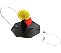 Набор жерлиц на подставке оснащенная ТОНАР ЖЗО-03 d-210мм.катушка d-85мм (10шт) 