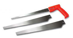 Ножовка 300 мм по дереву с 3-мя сменными полотнами с пластмассовой ручкой (ИЖ)/Р/"МАТRIХ"