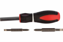 Отвертка комбинированная 4 пред  SL5,0 / PH1 SL6,0 / PH2 CrV 3к рукоятка Matrix