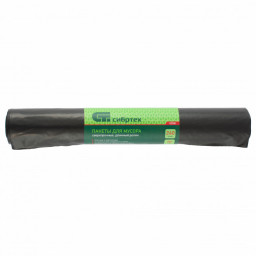 Пакеты для мусора 240 л x 10 шт, пвд, сверхпрочные, длинный ролик,Сибртех