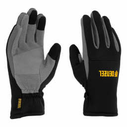 Перчатки универсальные, искусственный мех, работа с сенсорным экраном, размер 9 Denzel