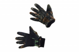 Перчатки зимние Охотника флис, темный лес Холстер