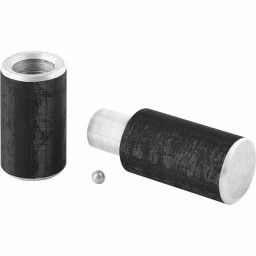 Петля гаражная с шаром, D 50 x 180 мм, 2 шт, Сибртех