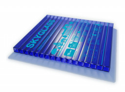 Поликарбонат сотовый SKYGLASS 4мм синий 2,1*6