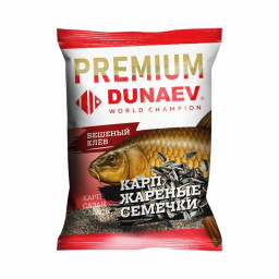 Прикормка DUNAEV-PREMIUM 1 кг Карп-Сазан Жареная семечка