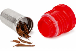 Пробка 101 красная с ситечком 0,35 л., 0,5 л.