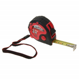 Рулетка 3 м*16 мм двухкомпонентный корпус 3 фиксации ленты МАТRIХ