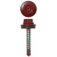 Саморез 4,8*35 ш/гр. кровельный вишнёвый RАL3009