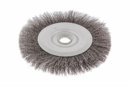 Щетка для УШМ 200 мм М22,2 плоская витая проволока СИБРТЕХ