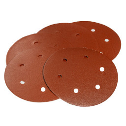 Шлифлист REDVERG к машине шлифовальной для стен и потолков 6 отверстий 225мм Р240 (5шт)(921206)