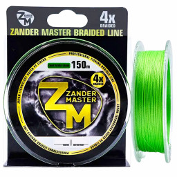 Шнур плетеный  ZanderMaster JIG PRO 0,20 150м зеленый