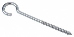 Шуруп-полукольцо 8,0*40(75) (крюк)