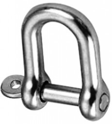 Скоба D-6 мм такелажная (серьга)