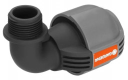 Соединитель L-образный 25 мм x 3/4”-наружная резьба