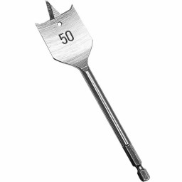 Сверло по дереву перовые, шестигранный хвостовик 50х152 VERTEXTOOLS