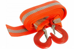 Трос 3,5 т буксировочный , 2 крюка, пакет SТЕLS