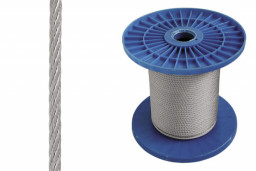 Трос D-1,5 мм. стальной DIN3055 / цена за метр