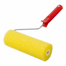 Валик "Структурный" поролоновый с ручкой, "шероховатый", 230 мм, D 80 мм, D ручки 6 мм MTX