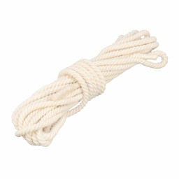 Веревка х/б, D 10 мм, L 11 м, крученая, 211 кгс Сибртех