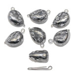 Волжская Чебурашка - PRO, комплект 5шт.,14гр. Цвет 03 (красный)