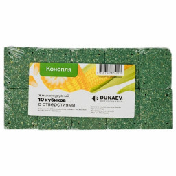 Жмых DUNAEV кукурузный Конопля 300г